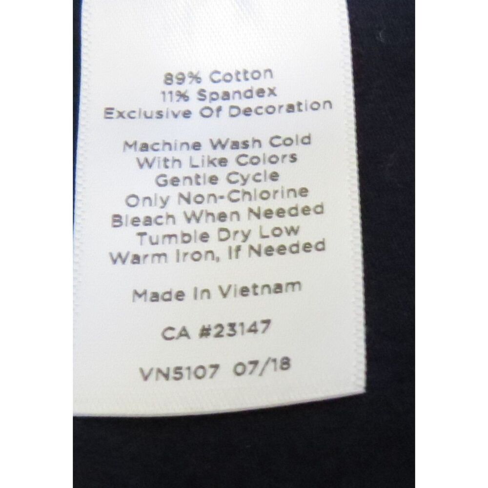 Talbots Women's Everyday Yoga Jacket Navy Blue XS EUC - Picture 9 of 9